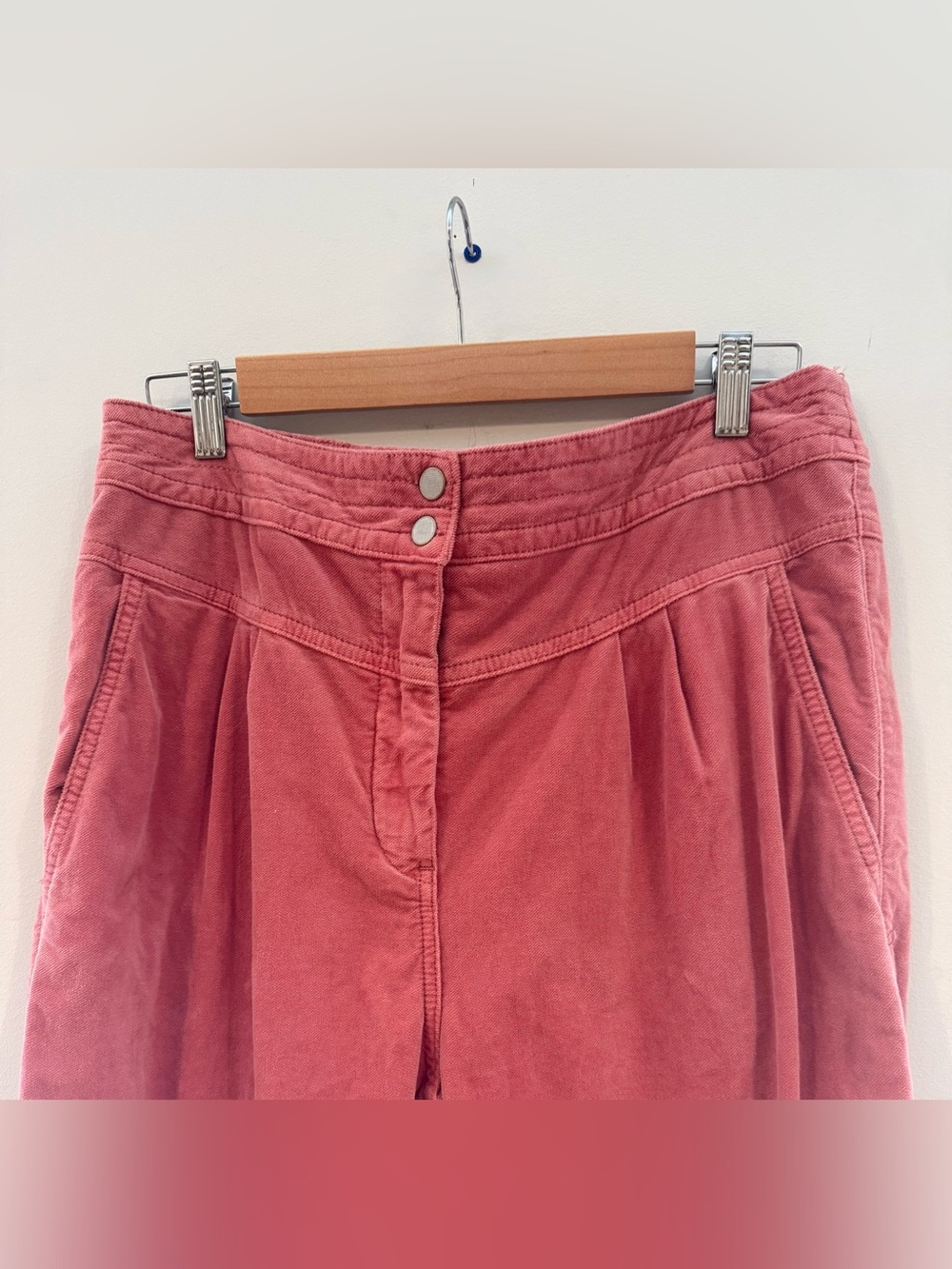 Anthropologie Kalea High-Waist Joggers - Dusty Rose, Medium - Picture 3 of 8